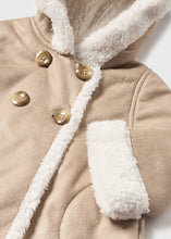 Load image into Gallery viewer, Baby beige washable suede coat 2418

