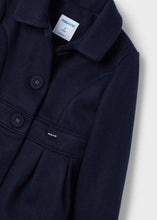 Load image into Gallery viewer, Mayoral Navy Cloth Coat 4406
