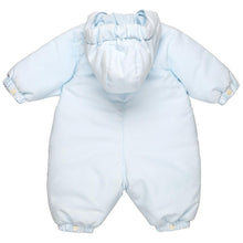 Load image into Gallery viewer, Emile et Rose Boys Pale Blue Padded Snowsuit 1855pb/19w71

