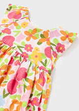 Load image into Gallery viewer, Bright coloured cotton dress and headband 1972
