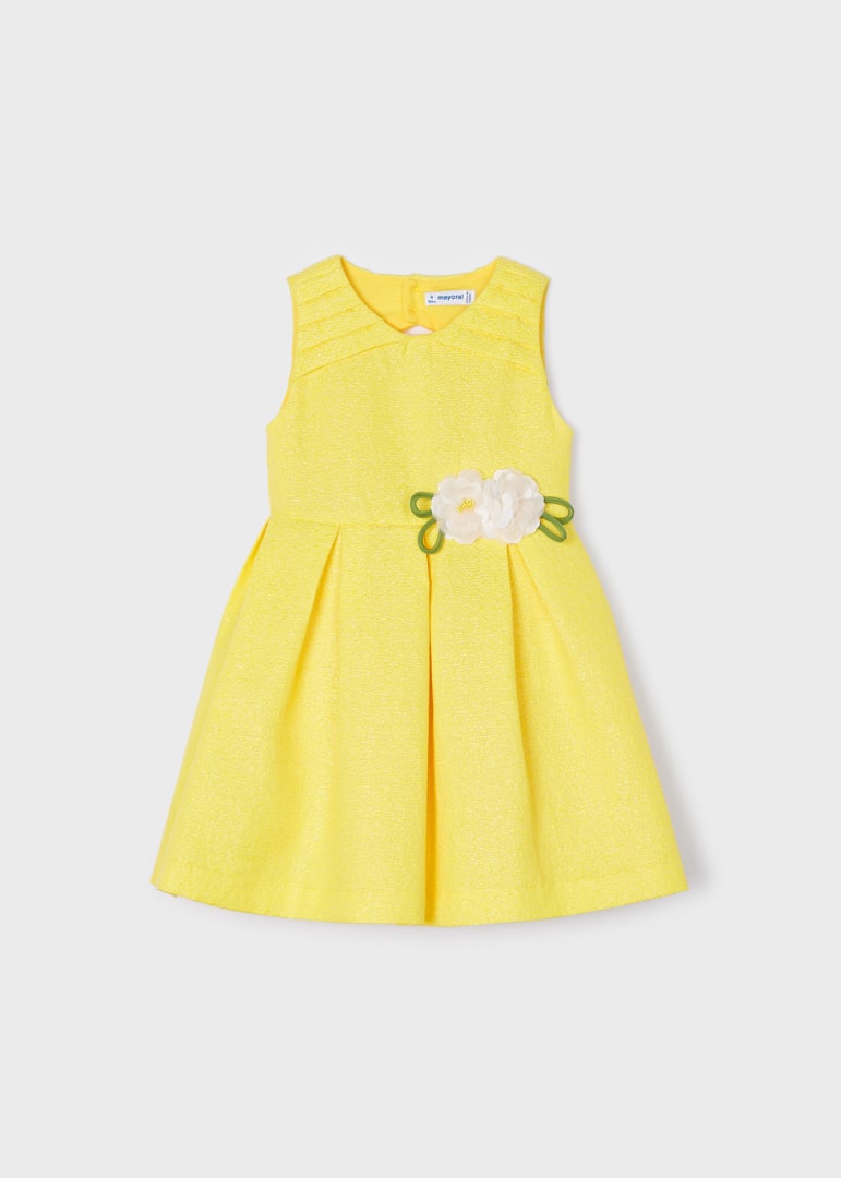 Yellow sparkle dress 3914