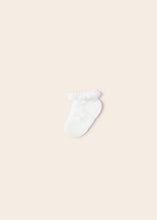 Load image into Gallery viewer, Cream heart socks 9594
