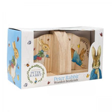 Load image into Gallery viewer, Beatrix Potter Wood Bookends

