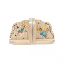 Load image into Gallery viewer, Beatrix Potter Wood Bookends

