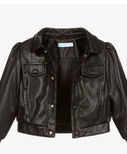 Load image into Gallery viewer, Abel &amp; Lula faux leather jacket
